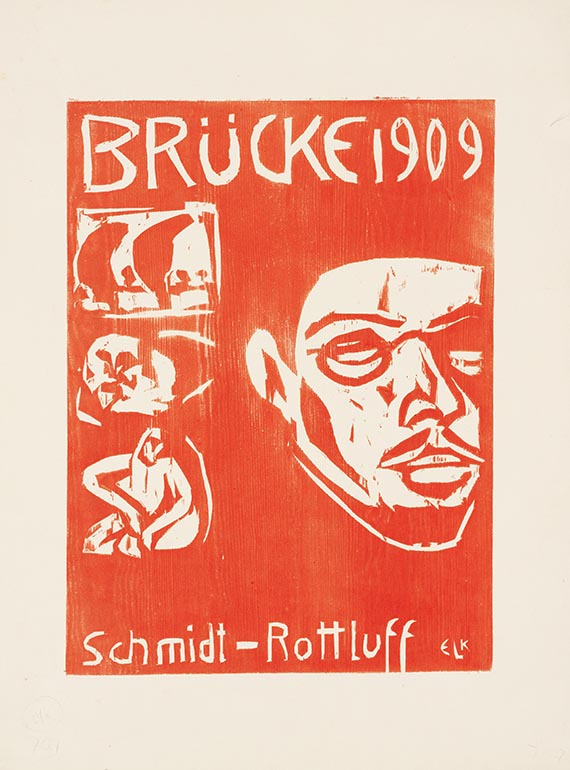 Schmidt-Rottluff - IV. Jahresmappe der Künstlergruppe "Brücke"