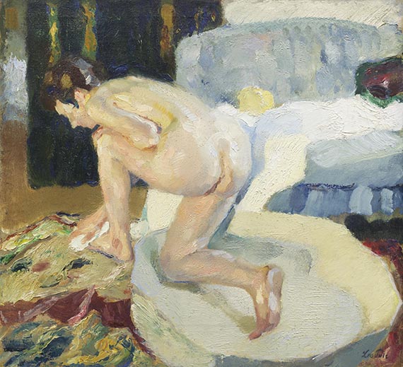 Leo Putz - In der Badewanne I