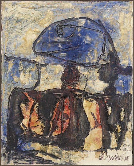 Emil Schumacher - Afri - Frame image