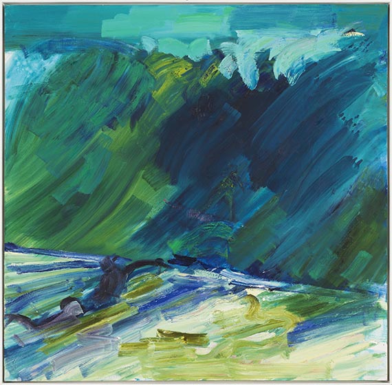 Rainer Fetting - Large Surfscape - Frame image