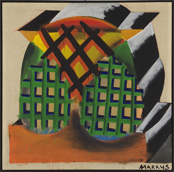 Markus Lüpertz - Aus der kleinen Straße - dithyrambisch - Frame image