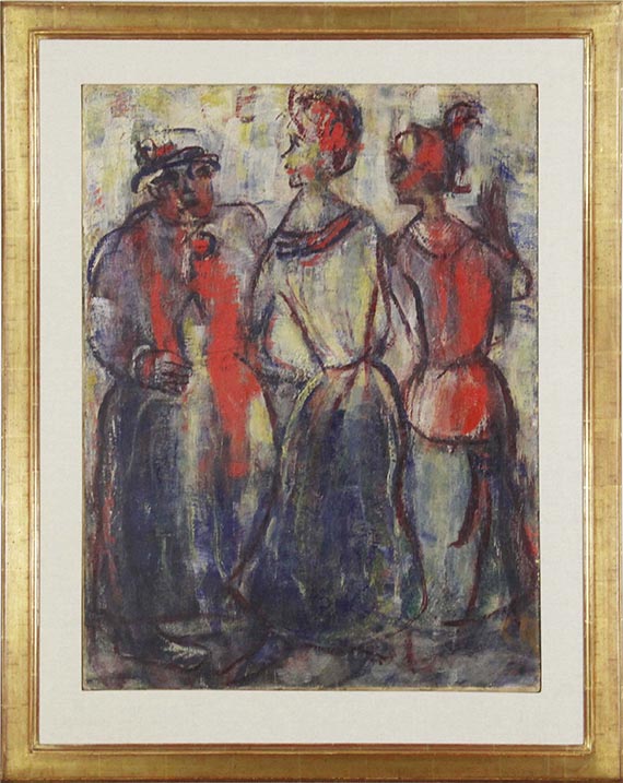 Christian Rohlfs - Drei Frauen II - Frame image