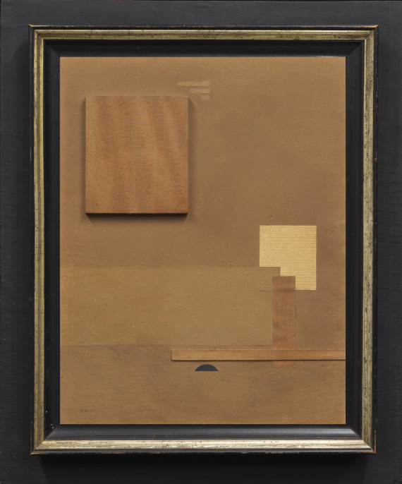 Friedrich Vordemberge-Gildewart - Konstruktion No. 3 (K 3) - Frame image