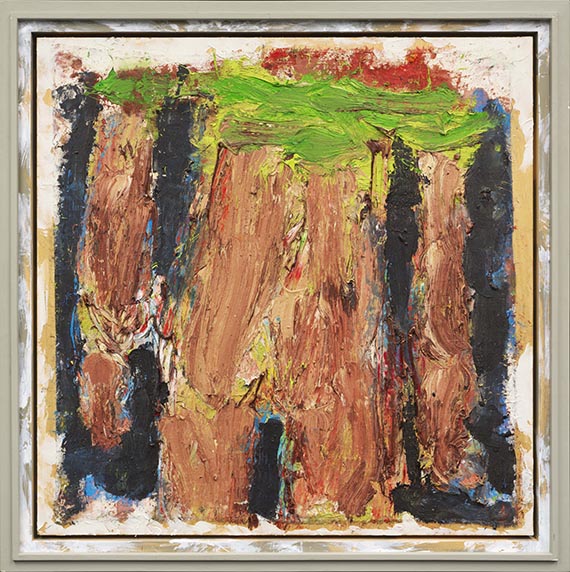 Markus Lüpertz - Rückenakt - Frame image