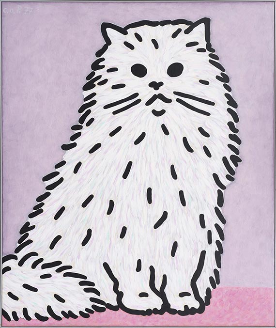 Claus Otto Paeffgen - Katze - Frame image