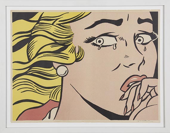 Lichtenstein - Crying Girl