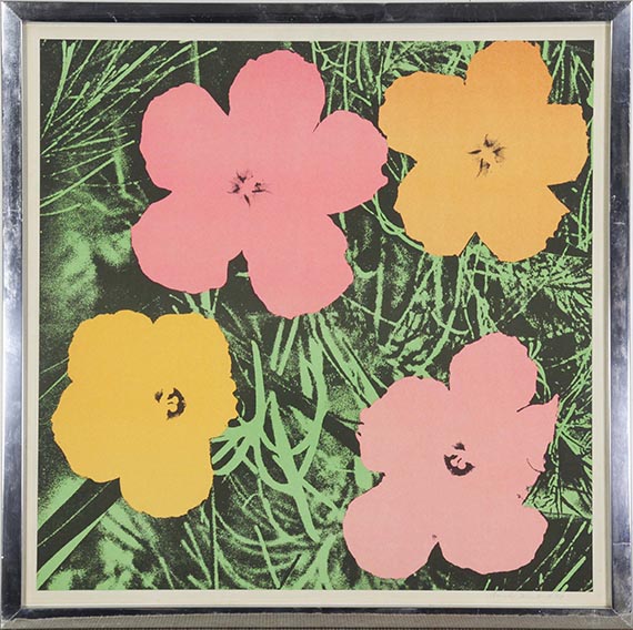 Andy Warhol - Flowers - Frame image