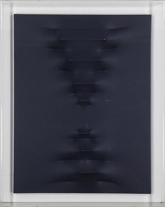 Agostino Bonalumi - Blu - Frame image