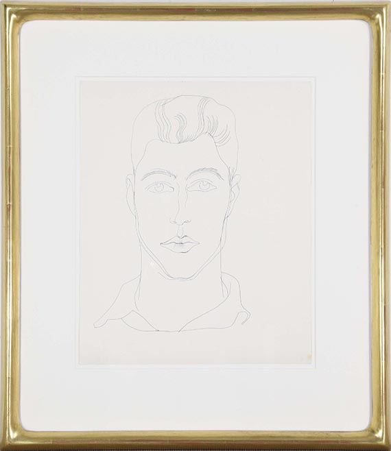 Andy Warhol - Portrait - Frame image