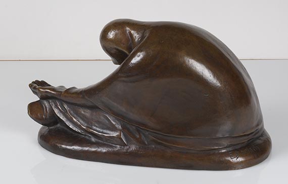 Ernst Barlach - Russische Bettlerin II - Back side