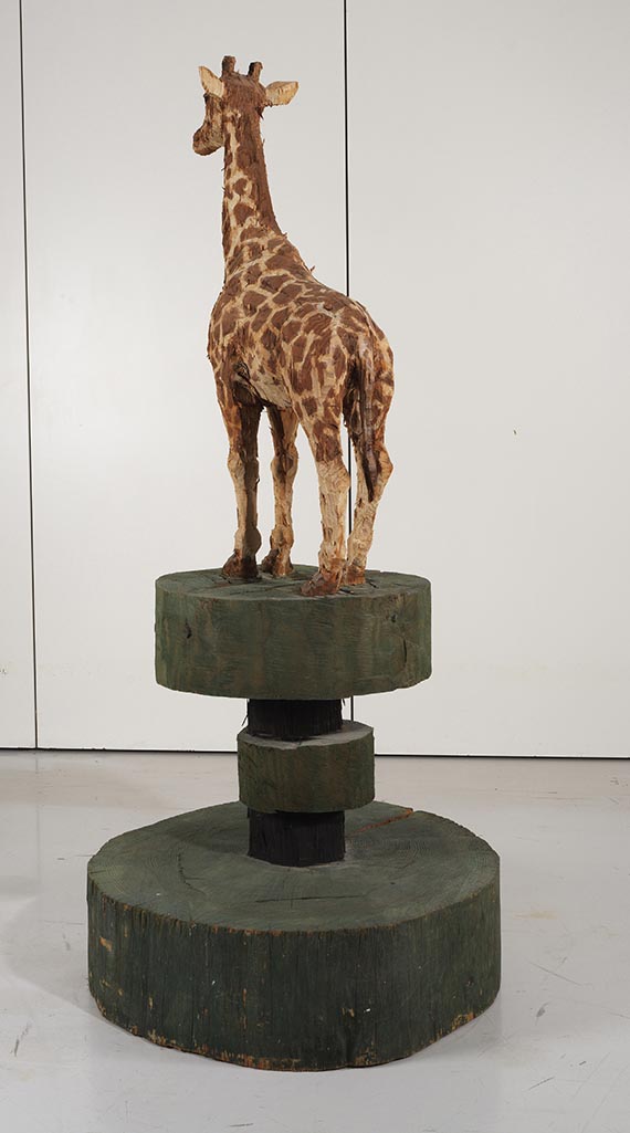Stephan Balkenhol - Giraffe - Back side