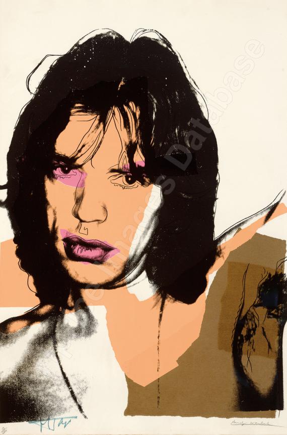ANDY WARHOLMick Jagger (1975)
