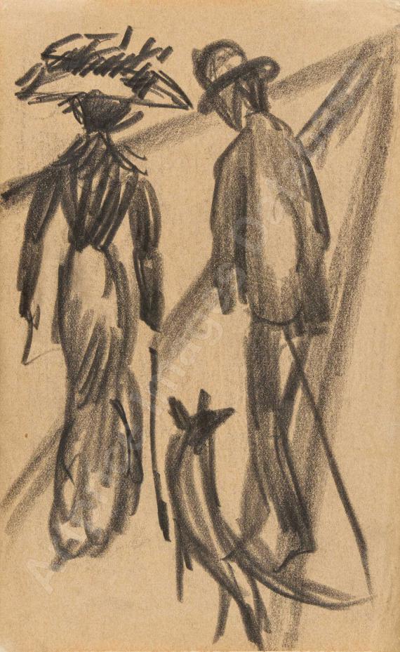 AUGUST MACKEPaar mit Hund (1913)