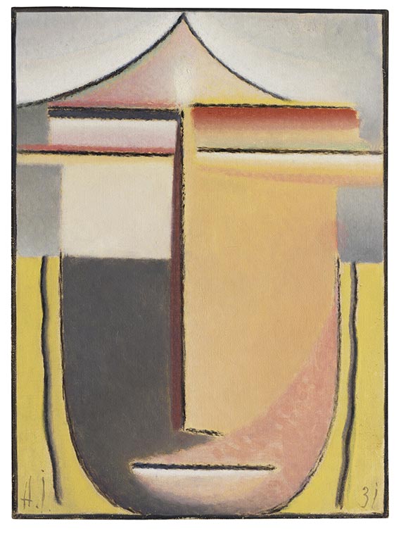 Jawlensky - Nordisch (Großer Abstrakter Kopf)