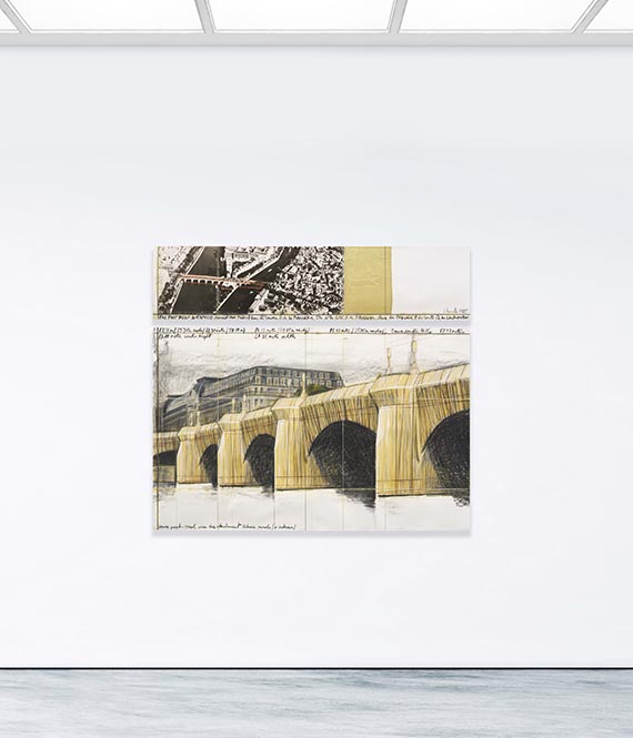  Christo - The Pont Neuf, Wrapped (Project for Paris) (2-teilig) - 