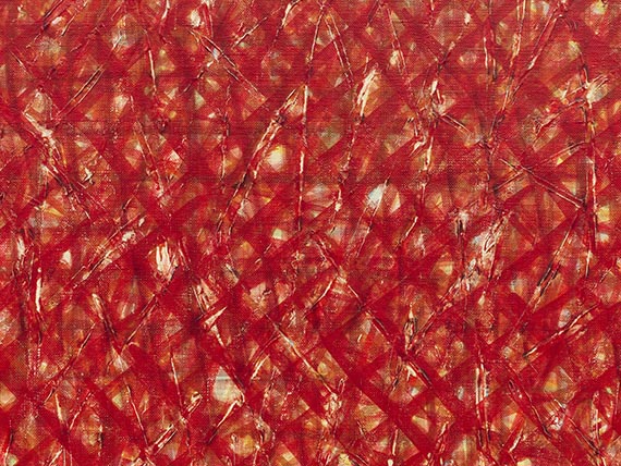 Piero Dorazio - Tic-Tac Rosso - 