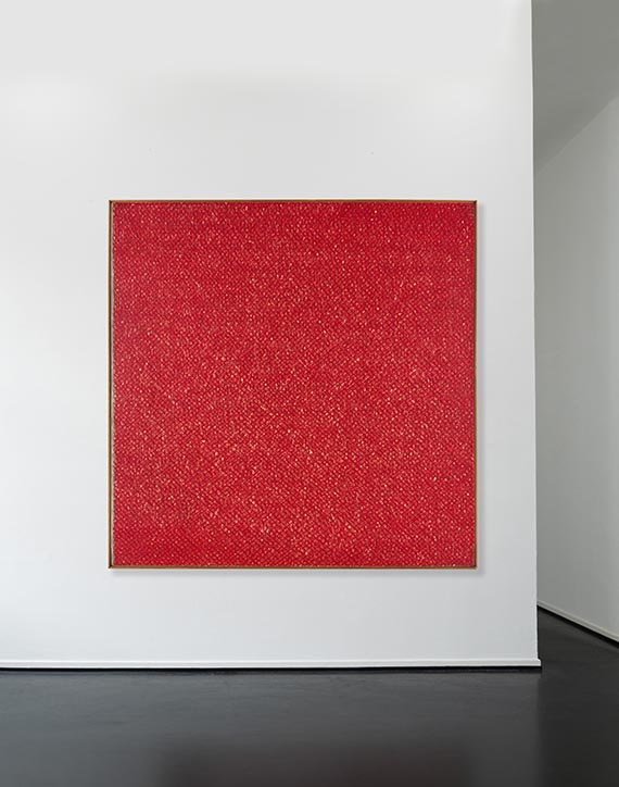 Piero Dorazio - Tic-Tac Rosso - 