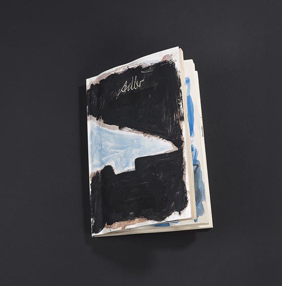Georg Baselitz - Adler (Künstlerbuch mit 87 Adler-Aquarellen) - 