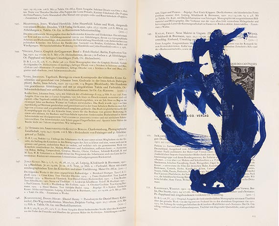 Georg Baselitz - Adler (Künstlerbuch mit 87 Adler-Aquarellen) - 