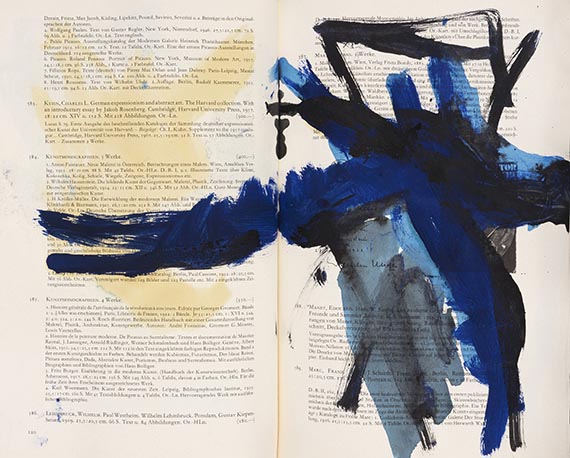 Georg Baselitz - Adler (Künstlerbuch mit 87 Adler-Aquarellen) - 