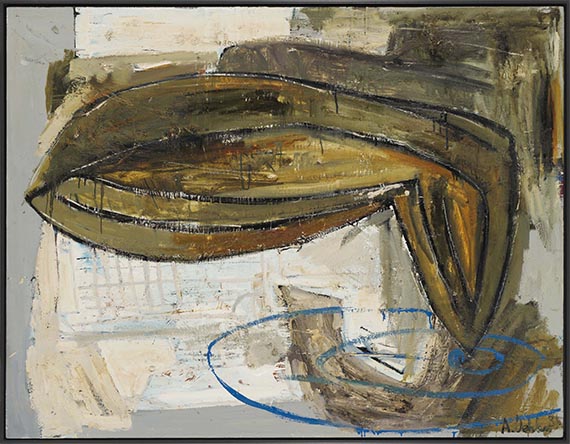 Albert Oehlen - Am Wasser - Frame image