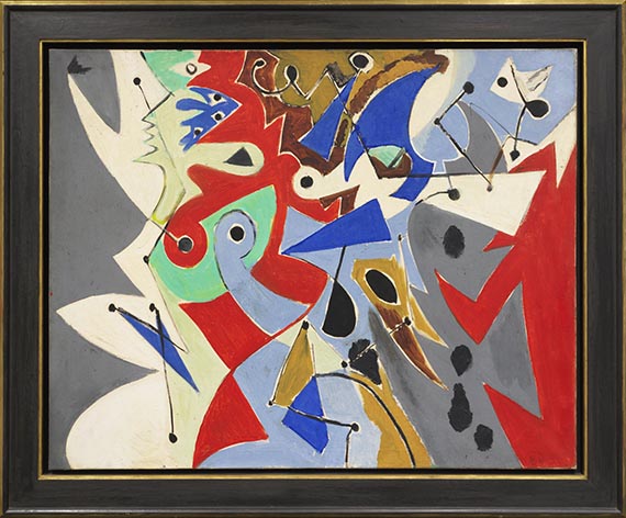 Ernst Wilhelm Nay - Spiele - Frame image