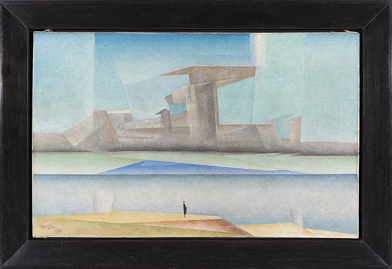 Lyonel Feininger - Die Insel - Frame image