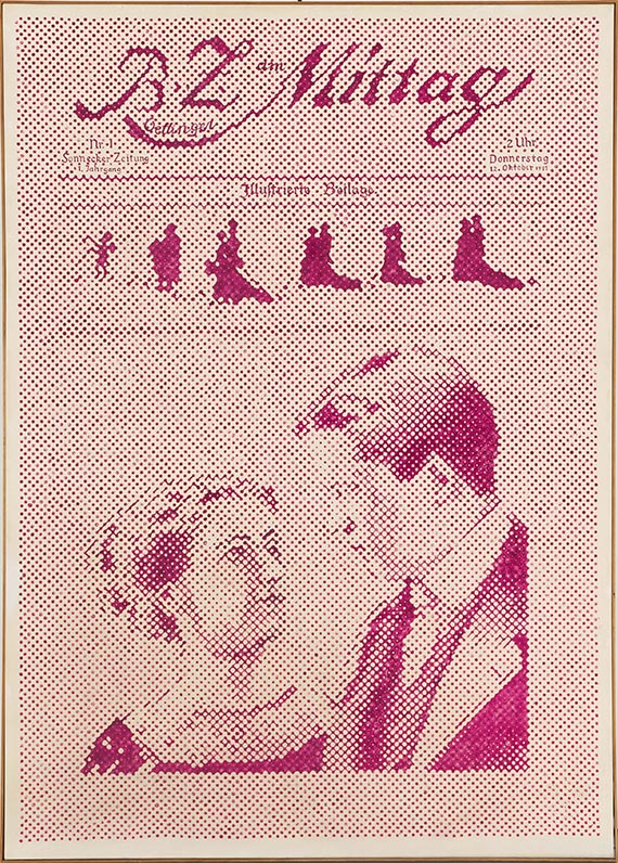 Sigmar Polke - BZ am Mittag - Frame image