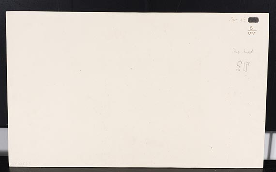 Paul Klee - Buntbewegtes an der Lage gemessen - Back side