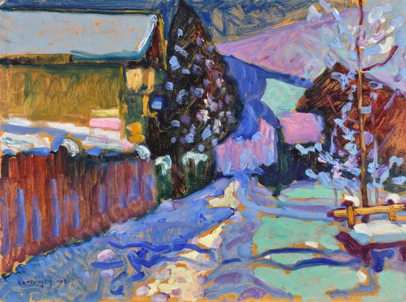WASSILY KANDINSKYWinter bei Urfeld (W...
