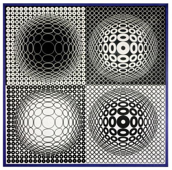 VICTOR VASARELY"Kat-Tuz" ...