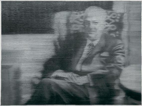 Illustration  for: Gerhard Richter, Portrait Schniewind, 1964, oil on canvas, The Fisher Collection at the San Francisco Museum of Modern Art. &copy; Gerhard Richter 2026 (0118)