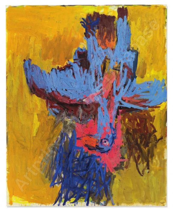 GEORG BASELITZAdler (Eagle) (1982)