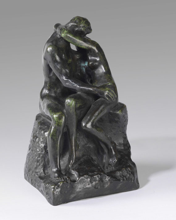 Auguste Rodin - Nach Auguste Rodin - Le Baiser, 4ème réduction dit aussi ”petit modèle” - 