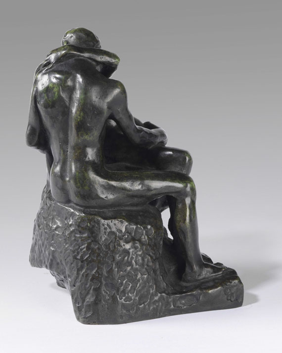 Auguste Rodin - Nach Auguste Rodin - Le Baiser, 4ème réduction dit aussi ”petit modèle” - 