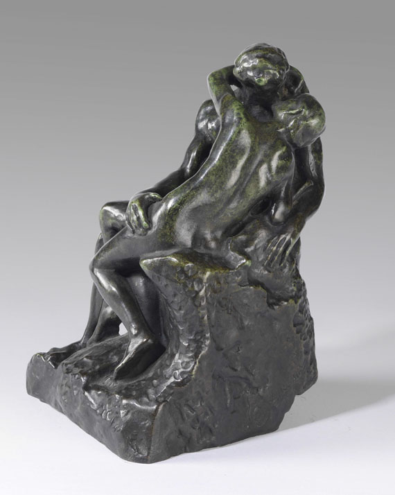 Auguste Rodin - Nach Auguste Rodin - Le Baiser, 4ème réduction dit aussi ”petit modèle” - 