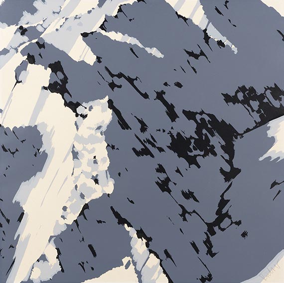 Gerhard Richter - Schweizer Alpen l A1