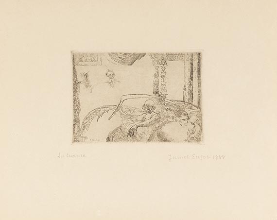 James Ensor - Les Sept Péchés Capitaux (Die sieben Todsünden) - 