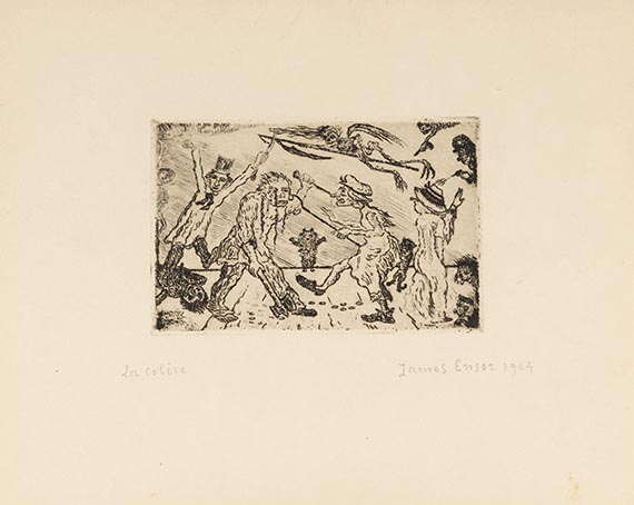 James Ensor - Les Sept Péchés Capitaux (Die sieben Todsünden) - 