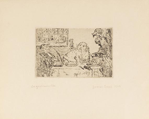 James Ensor - Les Sept Péchés Capitaux (Die sieben Todsünden) - 