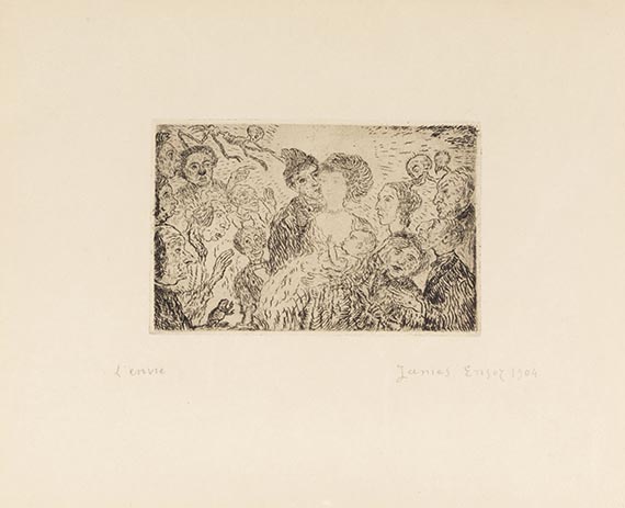 James Ensor - Les Sept Péchés Capitaux (Die sieben Todsünden) - 