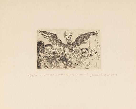 James Ensor - Les Sept Péchés Capitaux (Die sieben Todsünden) - 