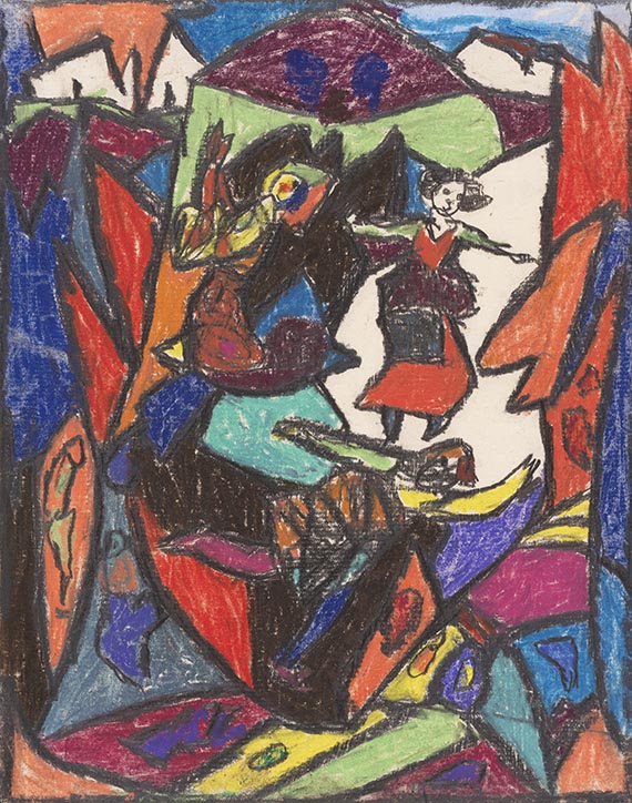 Adolf Hölzel - Ohne Titel