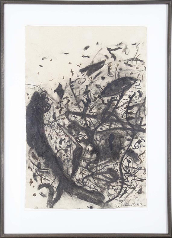 Gunter Damisch - Ohne Titel - Frame image