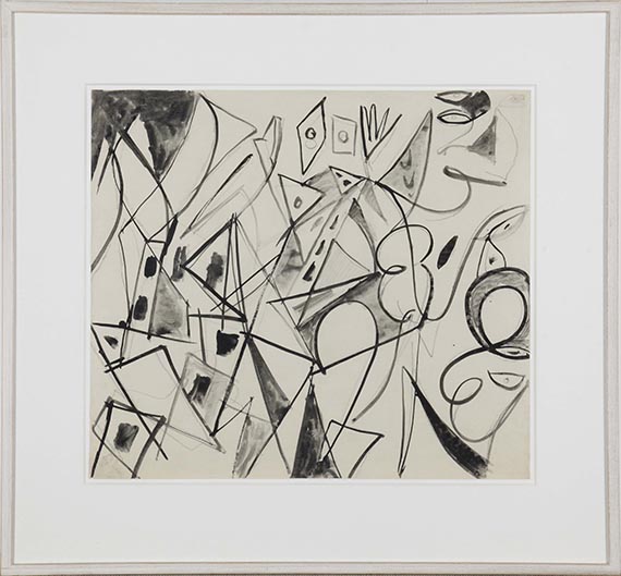 Ernst Wilhelm Nay - Lots Weib - Frame image