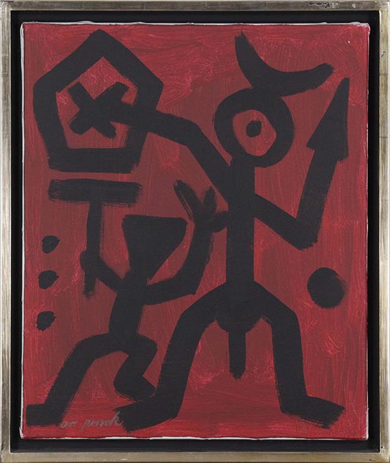 A. R. Penck (d.i. Ralf Winkler) - Ohne Titel - Frame image
