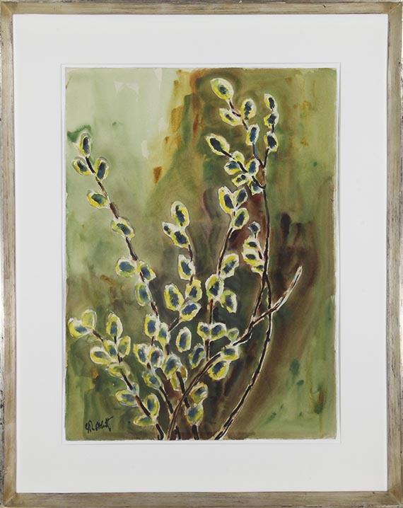 Karl Schmidt-Rottluff - Weidenkätzchen - Frame image