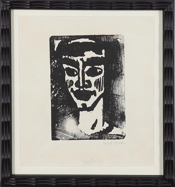 Emil Nolde - Ägypterin II - Frame image