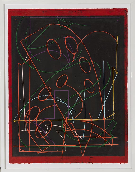 Frank Stella - Talladega Five I - Frame image
