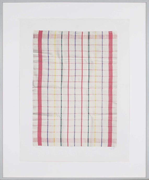Konrad Lueg - Geschirrtuch - Frame image